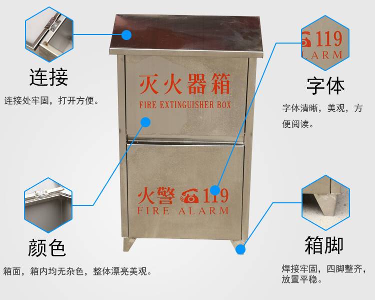不銹鋼滅火器箱產品解析
